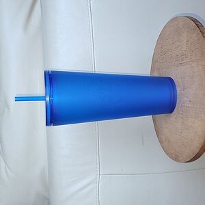 Blue Soft Matte Tumbler